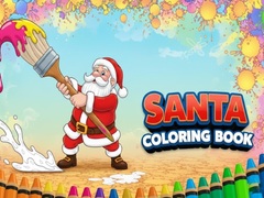Spel Santa Coloring Book