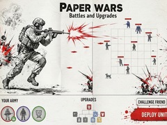 Spel Paper Wars: Battles and Upgrades