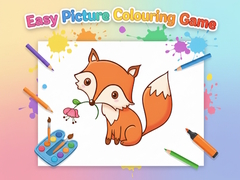 Spel Easy Picture Colouring Game
