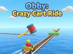 Spel Obby: Crazy Cart Ride