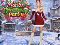 Spel Maria's Christmas Party Dressup