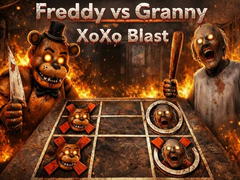 Spel Freddy vs Granny XoXo Blast