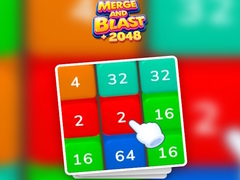 Spel Merge and Blast + 2048