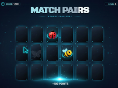 Spel Match Pairs Memory Challenge