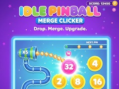 Spel Idle PinBall Merge Clicker