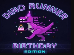 Spel Dino Runner Birthday Edition