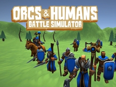 Spel Orcs & Humans Battle Simulator