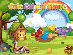 Spel Cute Cat Hut Escape