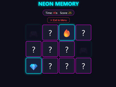 Spel Neon Memory