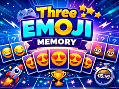 Spel Three Emoji Memory