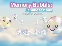 Spel Memory Bubble: Japanese Kana