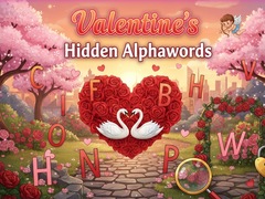 Spel Valentines Hidden Alphawords