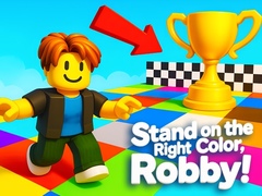 Spel Stand on the Right Color, Robby!