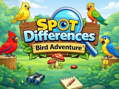 Spel Spot Differences Bird Adventure