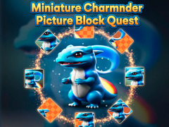 Spel Miniature Charmander Picture Block Quest