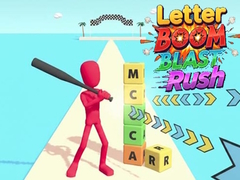 Spel Letter Boom Blast Rush