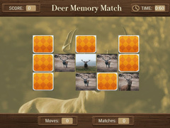 Spel Deer Memory Match