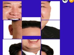 Spel Kim Jong Un Tile Puzzle