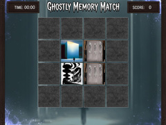 Spel Ghosts Memory Match