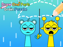 Spel Draw One Part Brain Puzzle