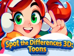 Spel Spot the Differences 3D: Toons