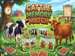 Spel Cattle Memory Match