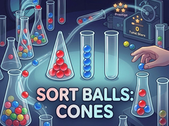 Spel Sort Balls: Cones