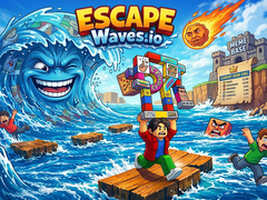 Spel Escape Waves.io