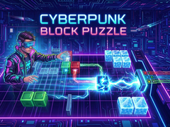 Spel Cyberpunk Block Puzzle
