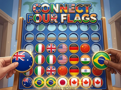 Spel Connect Four Flags