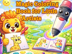 Spel Magic Coloring Book for Little Artists