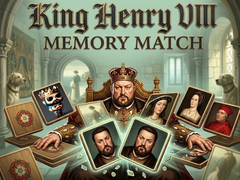 Spel King Henry VIII Memory Match