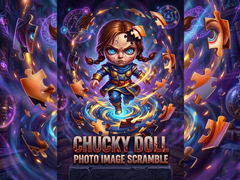 Spel Chucky doll Photo Image Scramble