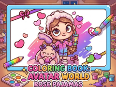 Spel Coloring Book: Avatar World Rose Pajamas