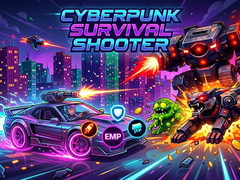 Spel Cyberpunk Survival Shooter