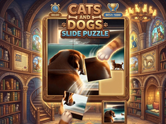 Spel Cats and Dogs Slide Puzzle