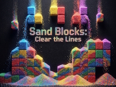 Spel Sand Blocks: Clear the Lines
