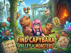 Spel Find Capybara: Valley of Monsters