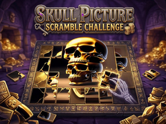 Spel Skull Picture Scramble Challenge