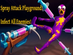 Spel Spray Attack Playground! Infect All Enemies!