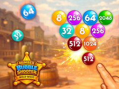 Spel Number Bubble Shooter Wild West