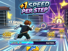Spel +1 Speed per Step - Obby Mode