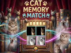 Spel Cat Memory Match