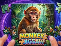 Spel Monkey Jigsaw