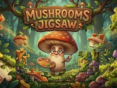 Spel Mushrooms Jigsaw