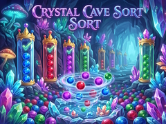 Spel Crystal Cave Sort