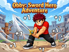 Spel Obby: Sword Hero Adventure