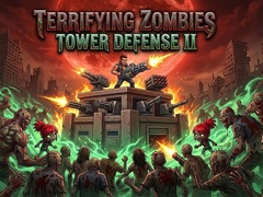 Spel Terrifying Zombies Tower Defense II