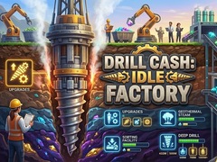 Spel Drill Cash: Idle Factory