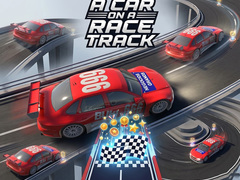 Spel A Car on a Race Track